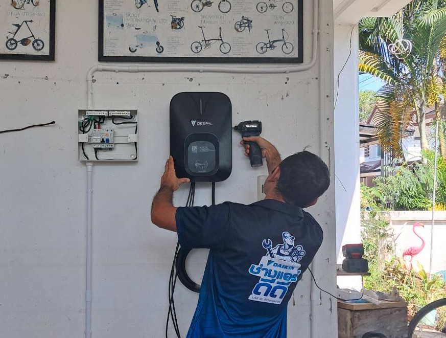 ตู้ชาร์จรถยนต์ไฟฟ้า (EV Charger Wallbox) - ติดตั้ง Wallbox EV Charger