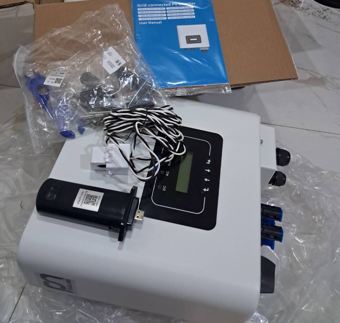 ระบบโซล่าเซลล์ (Solar Cell System) - ตัวอย่าง Inverter Deye ที่ใช้งาน